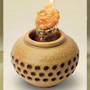 벌꿀 산삼배양근담은꿀 도자기 600g