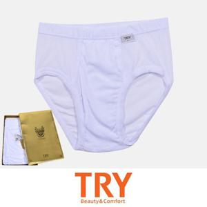 (트라이)100 면 100수 편안한 남성 노블라인 삼각팬티