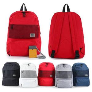 [패션] 캔버스 학생 스쿨 망사 백팩 캐주얼 트렌드 책가방