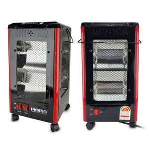 전기스토브 핌핀2401 오방 파워 전기히터 5방향 이동 전기난로 석영관히터