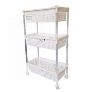 [JED] 코스모스 한솔 화장실선반 욕실정리함 욕실정리대 이동식 3단 욕실수납선반 욕실선반 선반 대