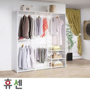 [휴센] 휴시스 프리미엄 1900+측판/자가직립 드레스룸/시스템장/수납가구/옷걸이행거