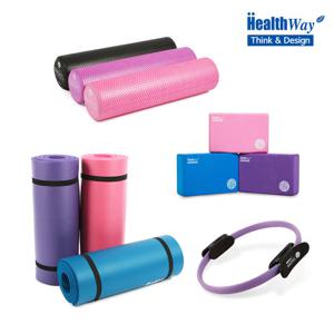 폼롤러60cm+요가매트15mm+요가블럭+필라테스링