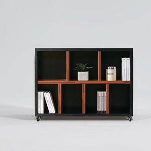 데얼 이동식 오픈 와이드 2단 책장 1200 (착불)