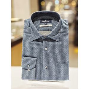 [카운테스마라 와이셔츠] 면100 시모수입원단 준슬림핏 긴팔 CDSV3C4116N0 CDSV3C4116