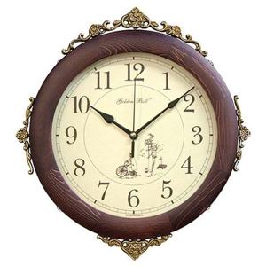 GB4722 원목 무소음 벽시계 월넛 제조한국 원목벽시계 앤틱벽시계 무소음벽시계 벽시계 인테리어시계