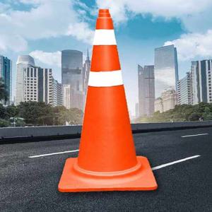 스탠다드 칼라콘 오렌지/도로 안전 주차금지 표지판