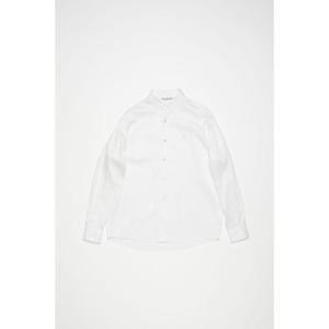 아크네 스튜디오 긴팔 셔츠 BB0593 100 WHITE DOM