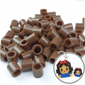 젤리빅비즈 공예 단품 밤색 100P 컬러 유아