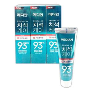 양치 메디안 치석 잇몸 치약 X 3개입 120g