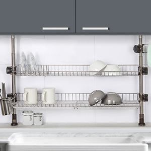 H-기둥식식기건조대 800 2단 주방용품 싱크대선반 접시꽂이