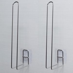 세븐프리 스텐304 무타공 부착식 키친타올걸이2개세트