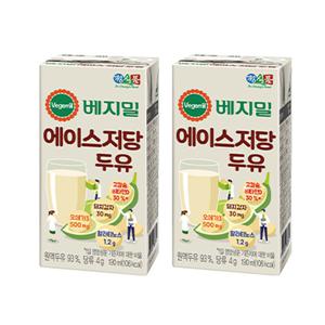 정식품 베지밀 에이스 저당두유 190ml 64개