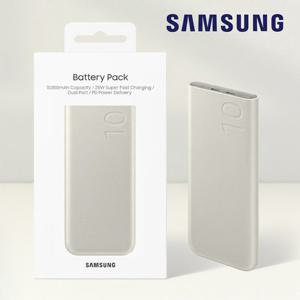 삼성 정품 25W PD 초고속충전 C타입 보조배터리 10000mAh 갤럭시 아이폰 호환 CtoC케이블 포함 동시충전 EB-P3401 N
