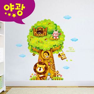 아이방 셀프 스티커 포인트 벽지 퍼즐빅 나무2