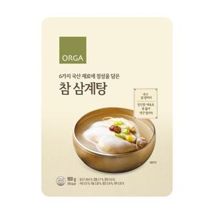 [올가홀푸드][ORGA]참 삼계탕 (900g)