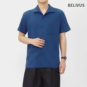 빌리버스 남성 여름 셔츠 반팔 베이직 남방 BBN060