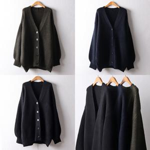 나야홍 / 위쉬몰 AP 브이넥루즈핏롱가디건(F982H512) 빅사이즈