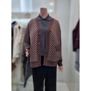 올앤선드리 세이브존06 리버시블도트 가디건 A5W9KJ161