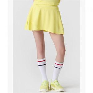 르꼬끄 여성 피케 플레어 스커트레깅스내장 - 옐로우QQ122TSK33 407560