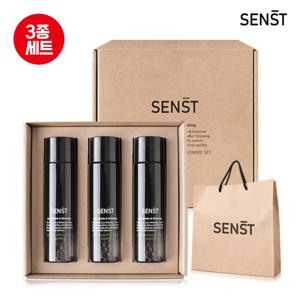 [센스트] 남성화장품 시카 릴렉싱 옴므 3종세트 (토너+토너+토너)+쇼핑백