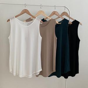 빅사이즈민소매티 S497L408 멜시스판쿨스판나시티 MO