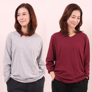 아이우먼 사계절데일리브이티 WW6799M409 빅사이즈