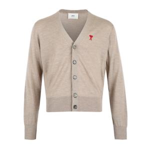 (명품) 아미 울 가디건 니트 Ami HKC111 KN