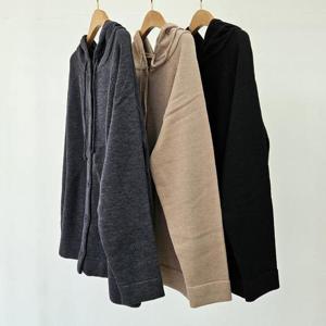 빅사이즈니트자켓 S908L410 스무디루즈끈후디자켓 EB