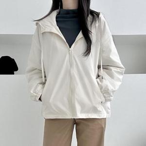 아이우먼 심플후드스트링누빔자켓 SMT130M411 빅사이즈