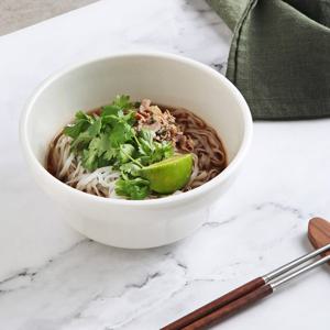 [시라쿠스] 뉴욕 화이트 우동 라면 냉면 비빔밥 면기 1p