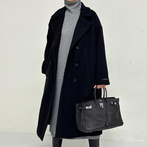 나야홍 / 아이우먼 오버핏핸드라벨코트 RAV809M512 빅사이즈