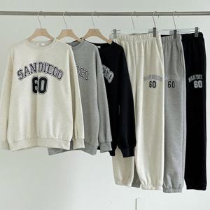 나야홍 / 빅사이즈투피스 V846L512 기모육공트레이닝세트 LI