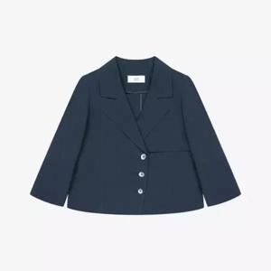 베스띠벨리 세이브존04 사선 원버튼 오버핏 자켓 BKJAE21420