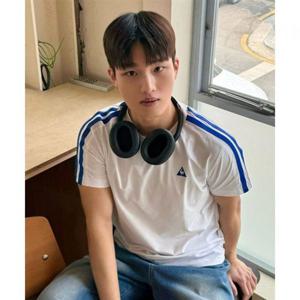 르꼬끄 유니 르프레쉬 선데이 반팔티 - 블루 QR123JRS32 408315