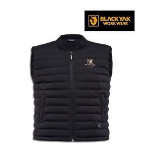 블랙야크S-발열조끼 블랙 공용동계용보온효과배터리별도구매