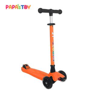 21세기 뉴페인팅 탈부착식 어린이 유아 킥보드 오렌지