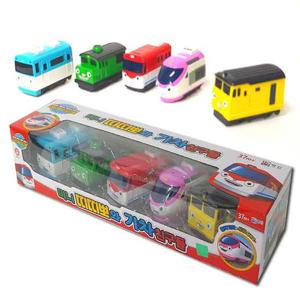 장난감 미니띠띠뽀와기차친구들5P 완구 기차놀이 띠띠뽀