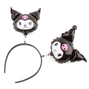 풍선나라 헤어밴드 풍선 산리오 캐릭터 쿠로미