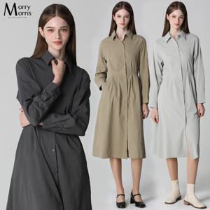 [모리모리스][모리모리스(Morry Morris)] 모던 오피스 롱원피스