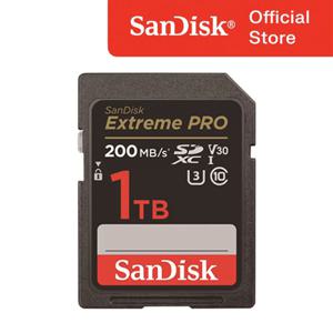 샌디스크 익스트림 프로 SD Card V30 1TB 1테라 고속전송 고해상도 4K UHD 비디오촬영 SD카드 Extreme Pro SDSDXXD