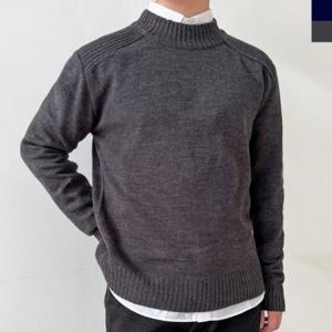 [리빌모아]남자 캐주얼 골지 반목 니트 스웨터 DMES-KNA-STS1266