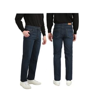 [리빌모아]겨울 중년 남성 4050 기모 청바지 데님 LV2-JEK-382-