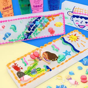 [하하당] 헬로 썸머 데코덴 필통 4인용