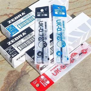 제브라 ZA3C 0.7mm 3색볼펜 멀티펜 리필심  1타