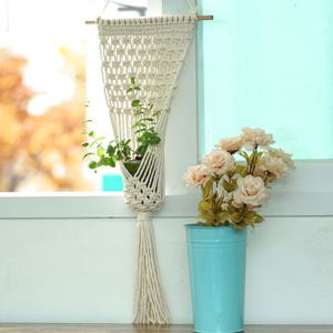 사각 마크라메 행잉플랜트 월행잉