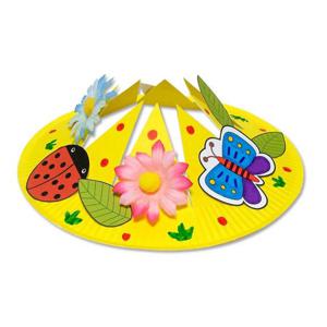 종이접시의 무한변신 숲속모자 만들기