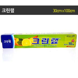 크린랩 30cmX100m 위생랩 음식보관 일회용품 비닐랩 주방소모품 주방랩 주방용랩