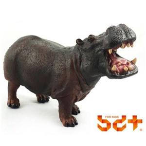 반디 하마 말랑말랑 소프트피규어 동물모형완구 동