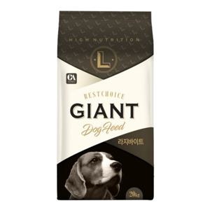 자이언트 큰알갱이 20kg 강아지 대용량 사료